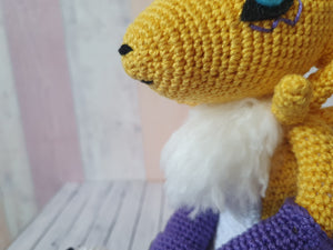 Amigurumi Digimon Renamon - UnicateArt