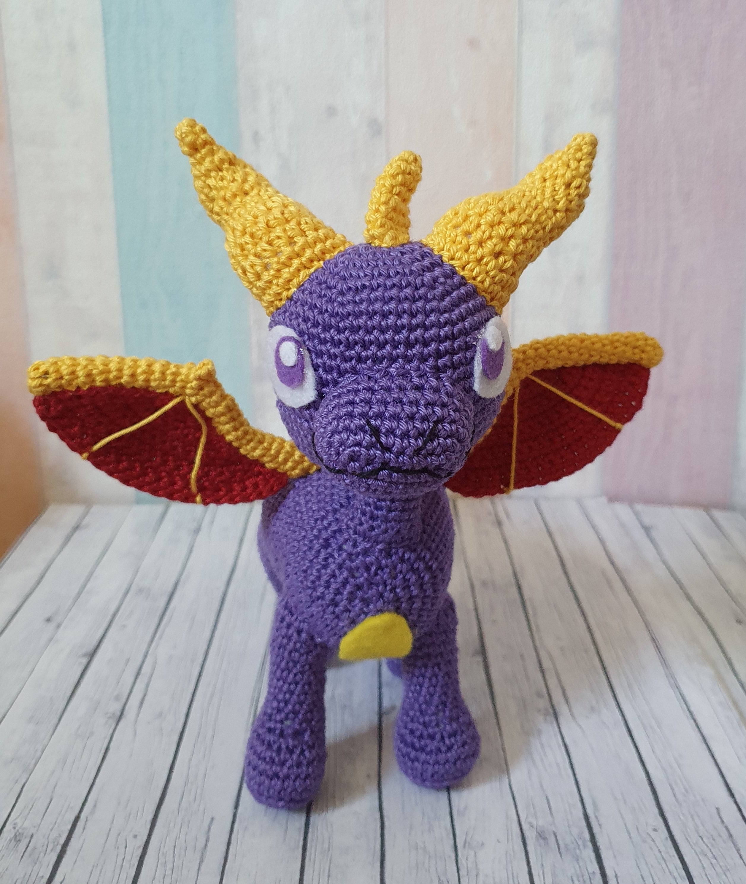 Spyro Amigurumi - UnicateArt