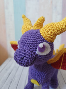 Spyro Amigurumi - UnicateArt