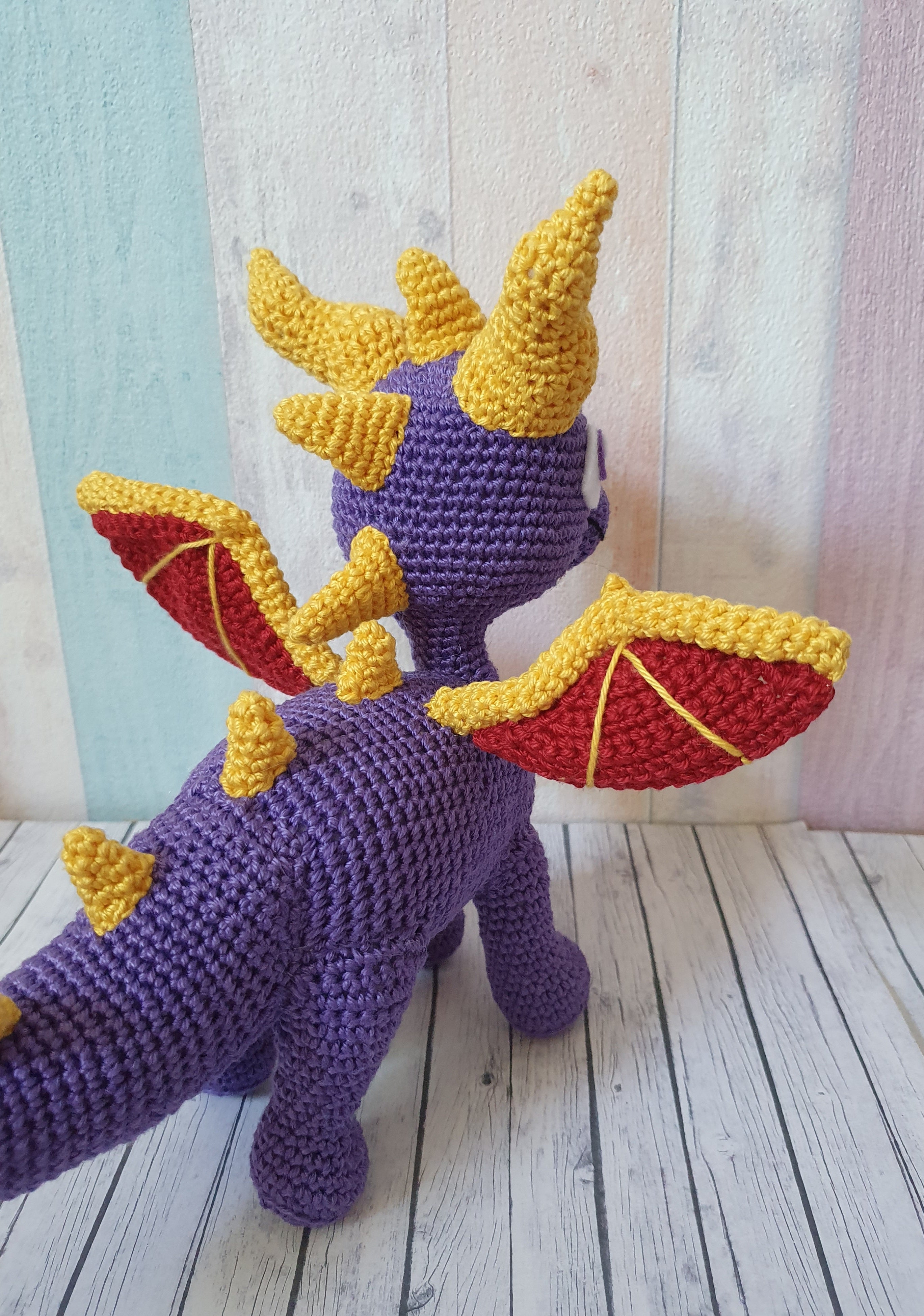 Spyro Amigurumi - UnicateArt