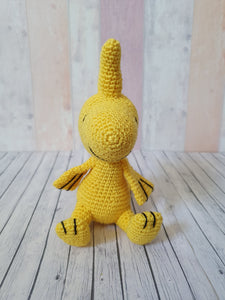 Amigurumi Woodstock Peanuts - UnicateArt