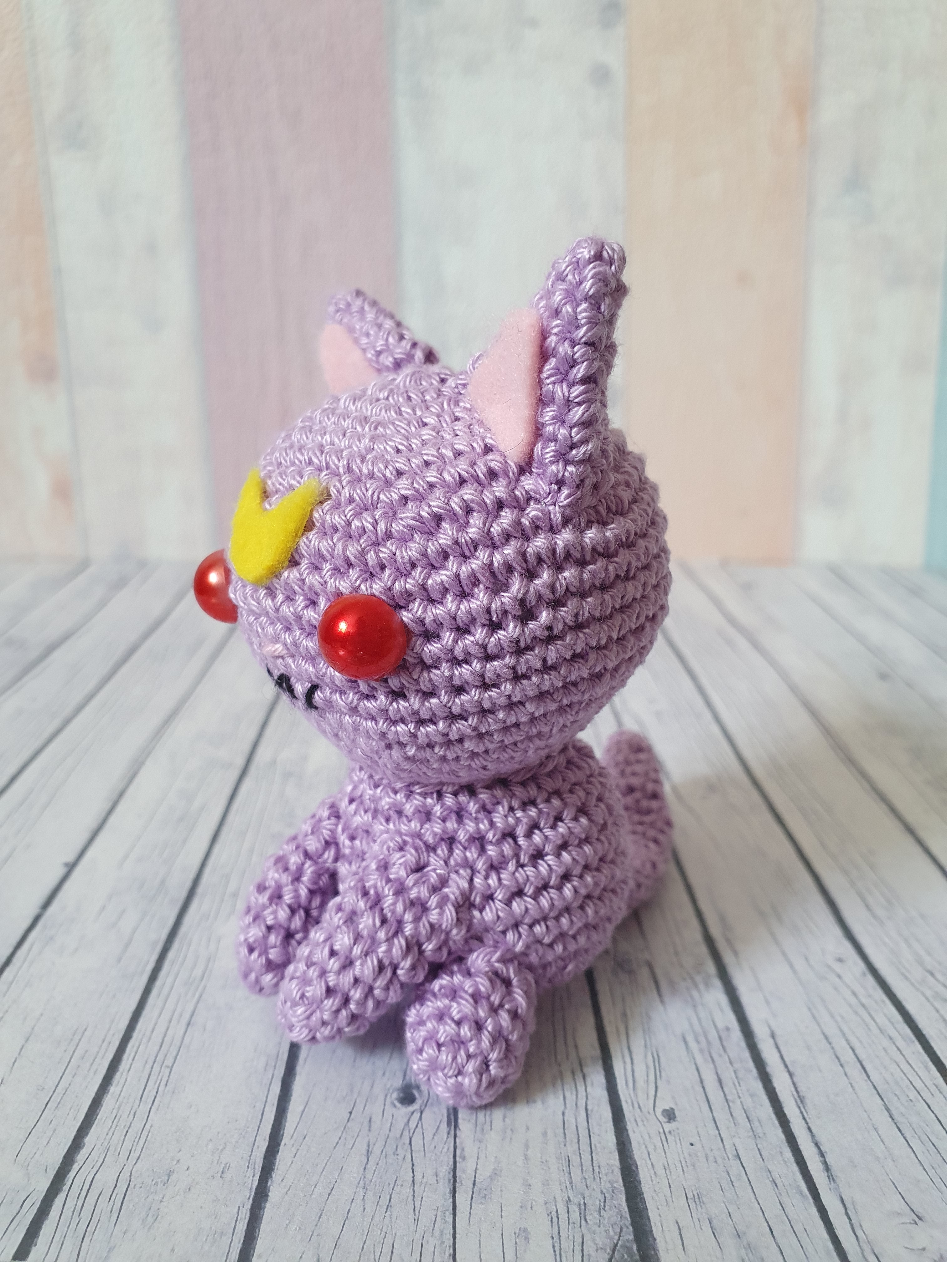 Amigurumi Sailor Moon Cats Luna / Artemis / Diana - Choose your favorite! - UnicateArt