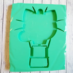 Silicone Mold Shaker Pokemon Team Rocket Meowth Balloon XXL - UnicateArt