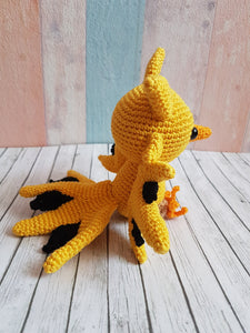 Amigurumi Pokemon Zapdos - UnicateArt