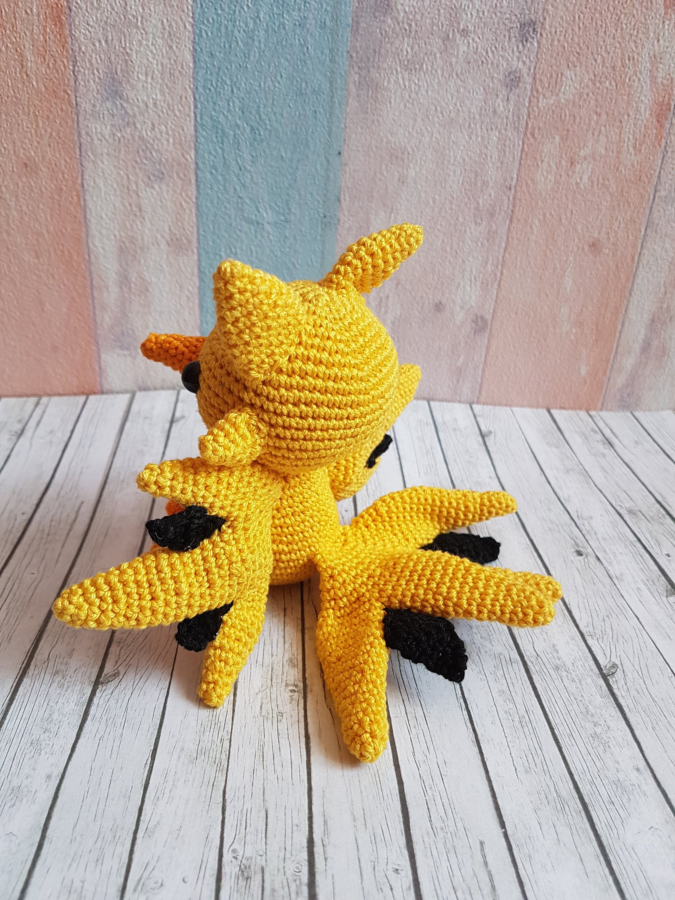 Amigurumi Pokemon Zapdos - UnicateArt