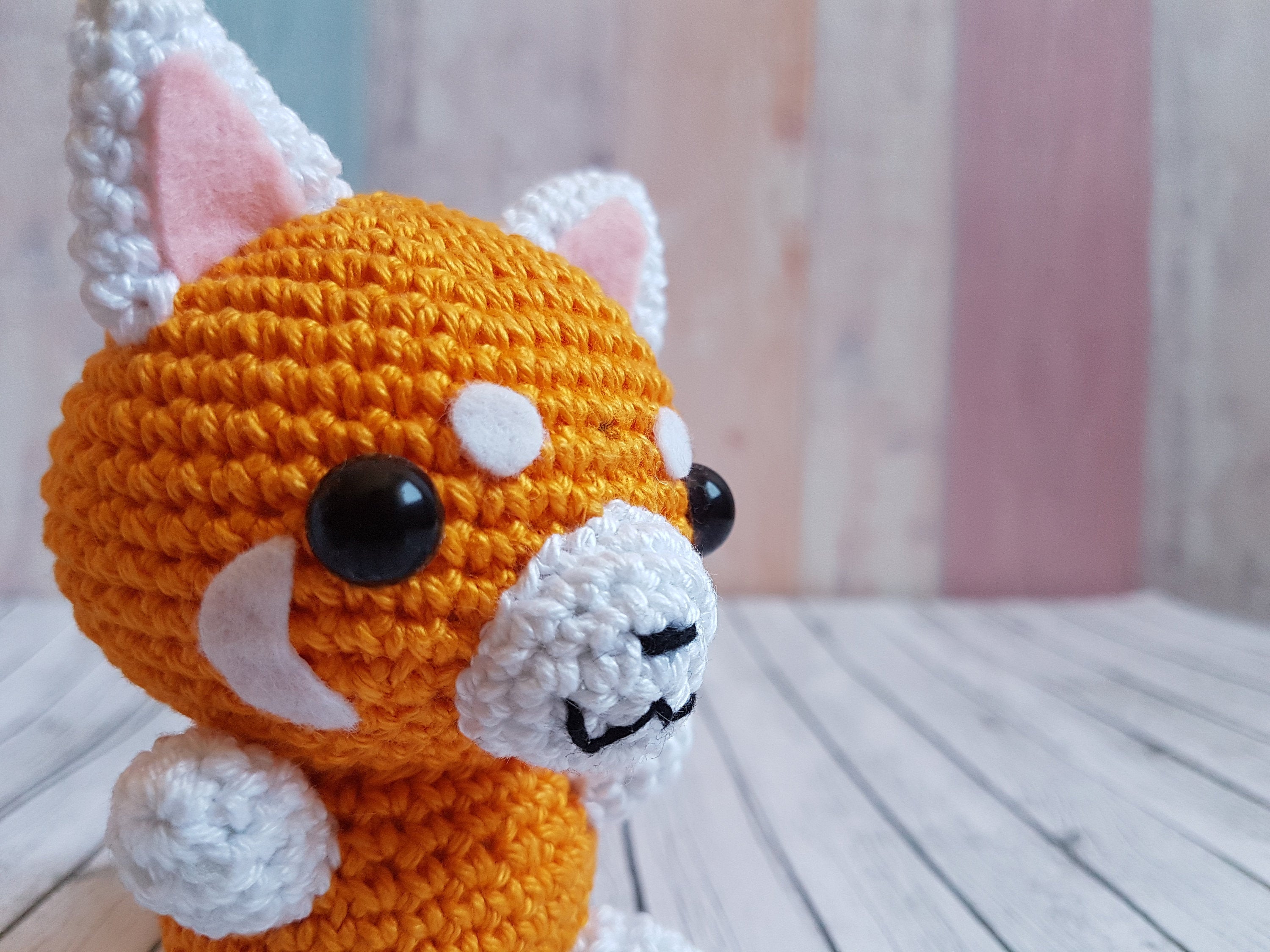 Amigurumi Red Panda small Panda - UnicateArt