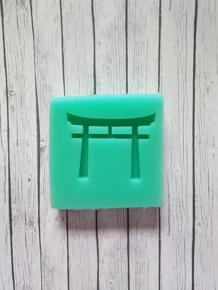 Resin Silicon Mold Shiny Torii Gate Japan  Silikon Form glänzend  Eiswürfelform - UnicateArt