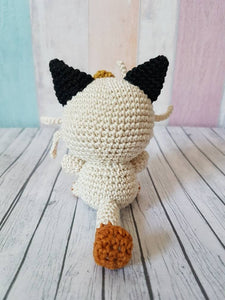 Amigurumi Pokemon  Meowth - UnicateArt