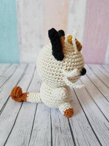 Amigurumi Pokemon  Meowth - UnicateArt