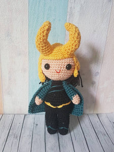 Amigurumi Loki Avengers Marvel - UnicateArt