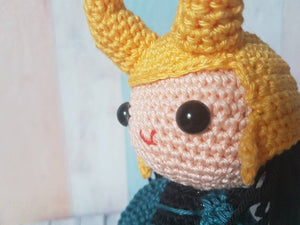 Amigurumi Loki Avengers Marvel - UnicateArt