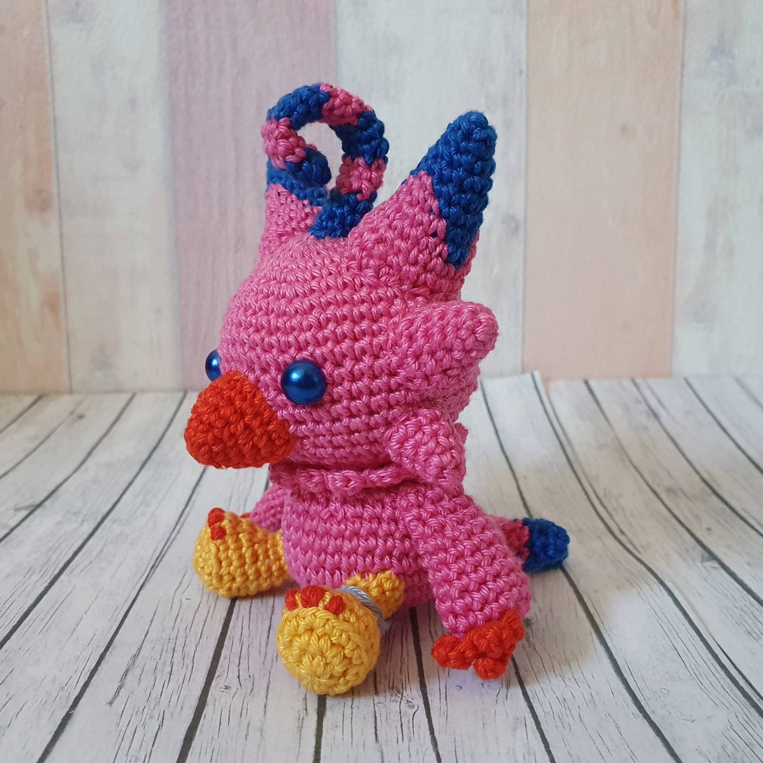 Amigurumi Biyomon Digimon Adventures - UnicateArt