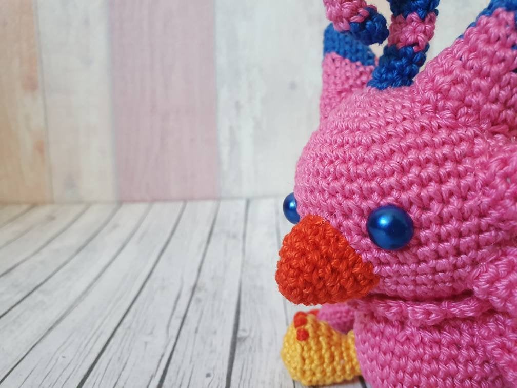 Amigurumi Biyomon Digimon Adventures - UnicateArt