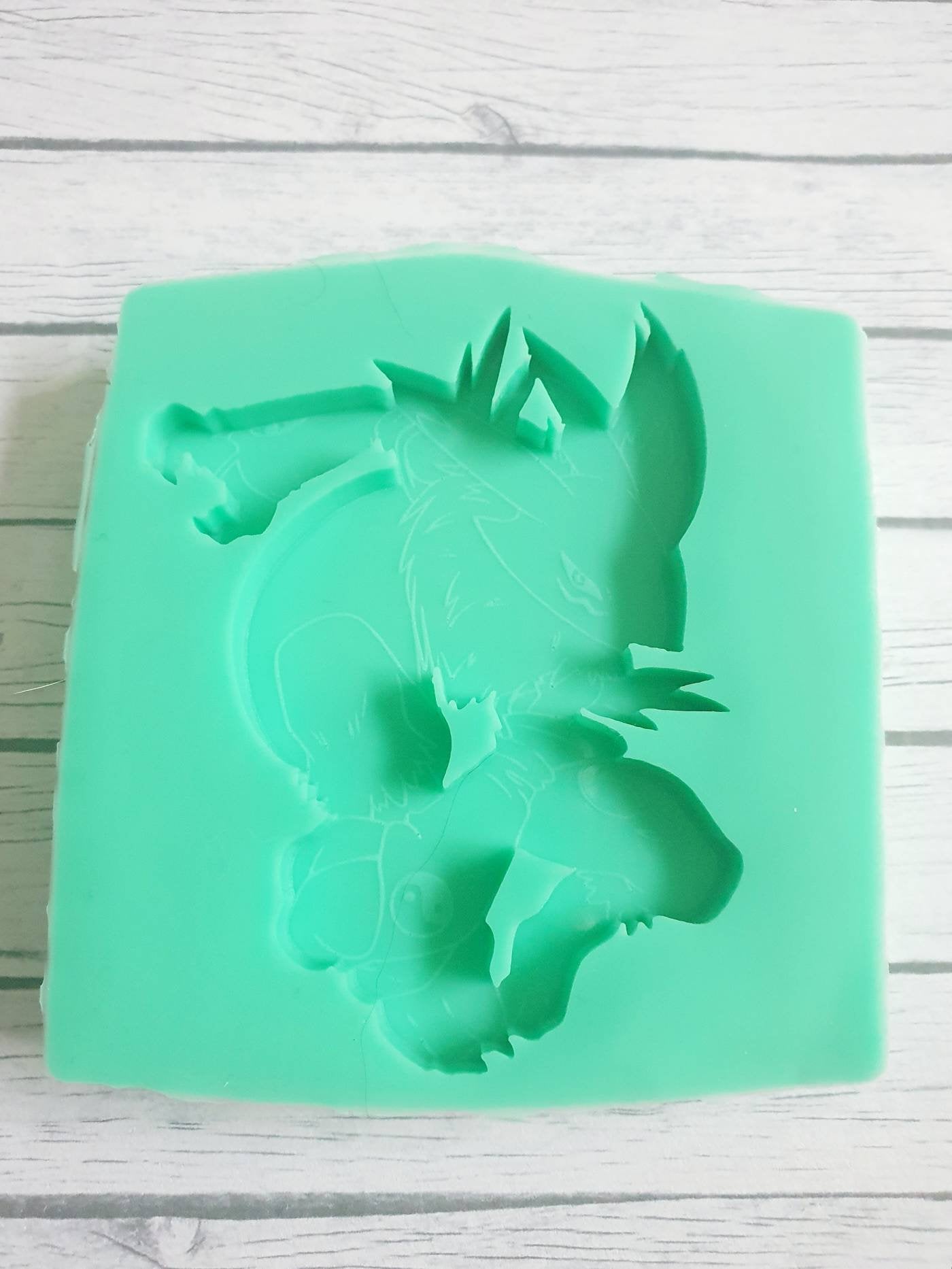 Silicone Mold Digimon Renamon - UnicateArt