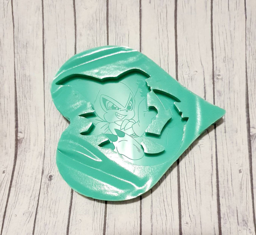 Silicone Mold Digimon Impmon - UnicateArt