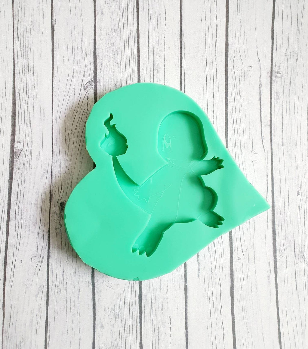 Silicone Mold Pokemon Charmander - UnicateArt